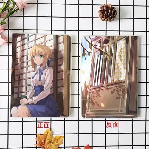 Fate Grand Order Cosplay Notebook Joan of Arc Anime Note Book School Student Journal Diary Notebook Gift Halloween Costume Props