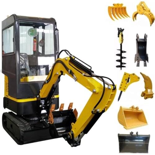 2020 China wholesale new design mini excavator 1 ton with Cab support OEM