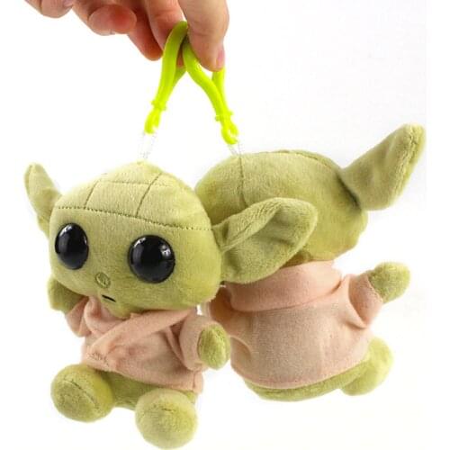 Peluche Toy Stuffed Toys Dolls Keychain Pendants Disney Cartoon Christmas Star Wars Plush Master Yoda Anime Plush Gifts for Kids