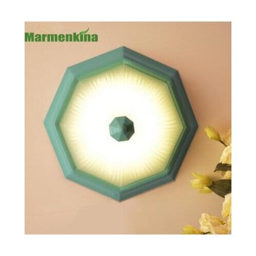 Pastoral ceiling lamp modern minimalist American Nordic balcony corridor porch kitchen bedroom Iron ceiling lamp, AC110-240V