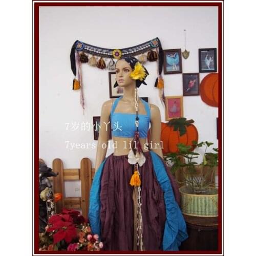 Transparent Thin Belly Danc Bra Top YA08