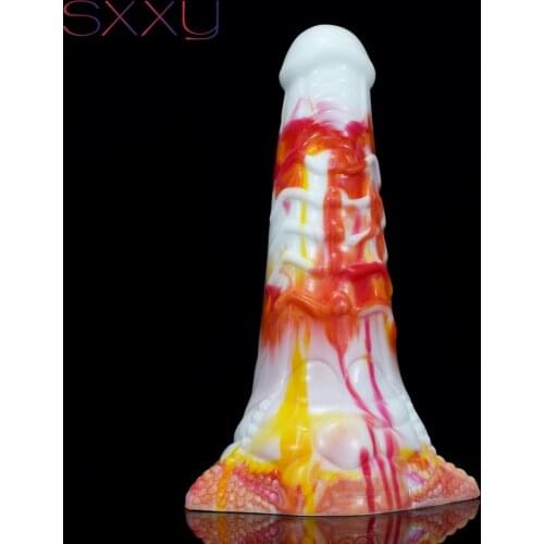 SXXY Polaris Sex Toys Silicone Fetish Anal Butt Plug Beast Fantasy Dildo for Women Masturbate Anus Massage Orgasm for Female