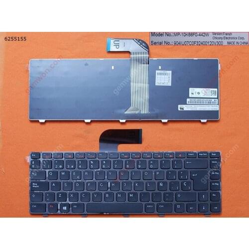 Notebook Replacement keyboard for DELL Vostro 3550/XPS L502/New Inspiron 14R/Inspiron N4110 M4110 N4050 M4040 N5050 M5050 M5040