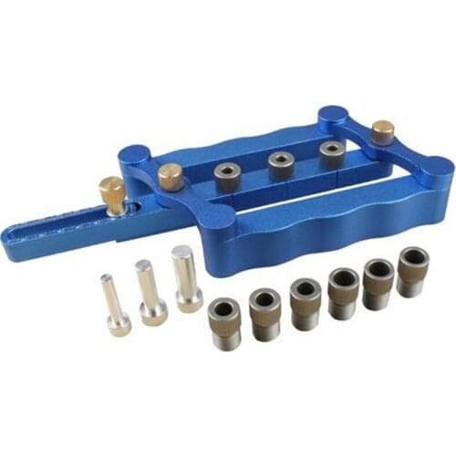 Woodworking Joinery Jigs Tools Self Centering Dowelling Jig Set 6/8/10mm Precise Drilling Guide