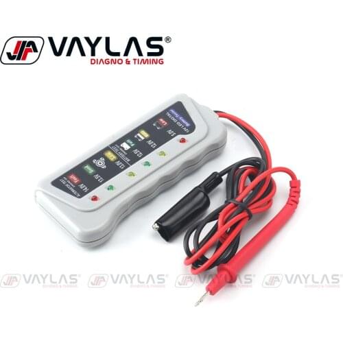 12V Automobile Battery Tester Charging System Detector Digital Display for Checking and Testing The Battery and The Dynamo