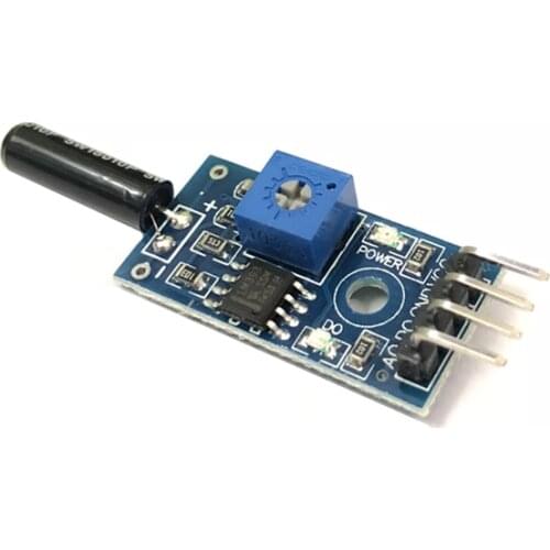 Highly Sensitive Vibration Sensor Module Vibration Module SW1801P Alarm Sensor Module Voltage 3.3V-5V