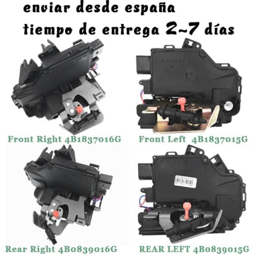 Door lock Latch Front Rear Left Right Side For Audi A6 4B C5 1998-2005 4B1837015G 4B1837016G 4B0839015G 4B0839016G