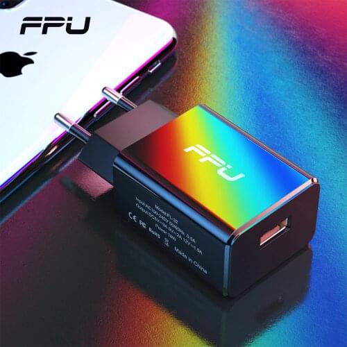 FPU Quick Charge 3.0 USB Charger 18W QC3.0 QC Turbo Fast Charger For iPhone Samsung Xiaomi Huawei Wall Mobile Phone Charger