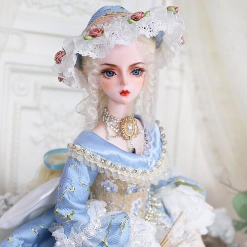 DBS 1/3 BJD doll 62cm joint body high-end customized makeup face European retro doll gift SD including clothes and shoes