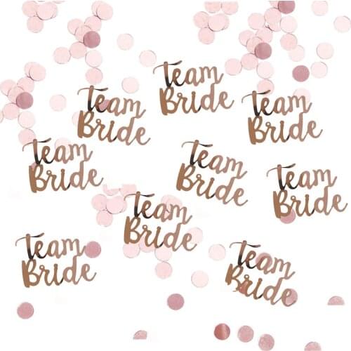 Team Bride Confetti Decoration Hen Party Bride To Be Sash Bachelorette Party Bride Wedding Decoration Supplies
