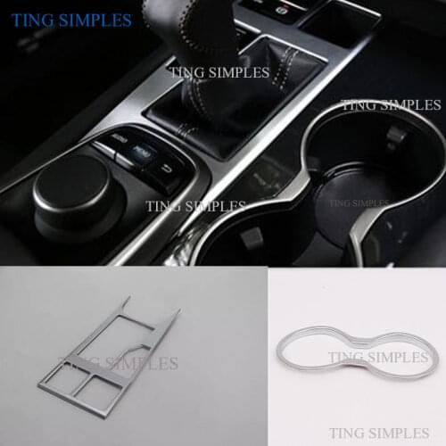 For Lexus Rx RX200t rx350 300 Rx450h RX300 Car Gear Panel Frame chrome Interior Accessories 2016 2017 2018 2019 2020 abs chrome