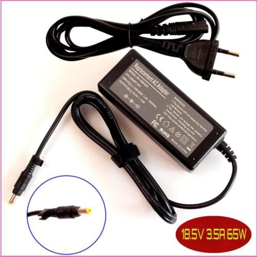 For HP ST-C-075-18500350CT PA-1650-02H PA-1651-02CDV2C 18.5V 3.5A Laptop Ac Adapter Charger POWER SUPPLY Cord