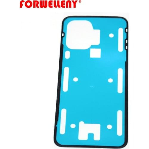 For Xiaomi Mi 10 Lite Back Glass Cover Adhesive Sticker Stickers Glue battery Cover Door Housing