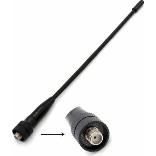 Oppxun 669C SMA Female VHF/UHF Dual Band Two Way Radio Antenna For BaoFeng UV-5R GT-3TP