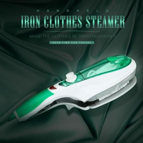 Ironing Board U.S Regulations Garment Steamer Clothing Steam Brush Home Mini Handheld Electric Steam Ironing Green 110V