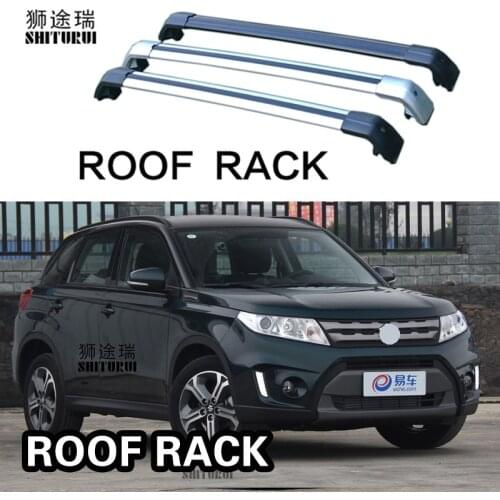 2Pcs Roof bars For suzuki Vitara 2015 2016 2017 2018 2019 Aluminum Alloy Side Bars Cross Rails Roof Rack Luggage Carrier