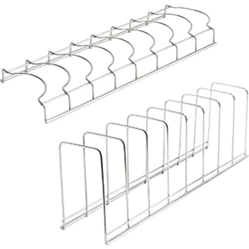 Kitchen Organizer Stainless Steel Dish Bowl Rack Drying Shelf Utensil Cutlery Drainer Storage Holder