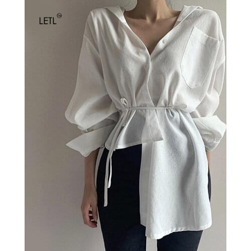 LETL Womens Long Sleeve Shirts