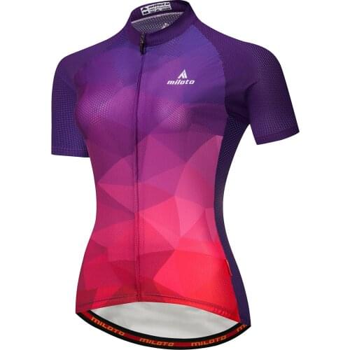 Race Cut Summer Short Sleeve Cycling Jersey Woman Bicycle Clothes Quick Dry Riding Bike Jerseys Road Aero Breathable Designed