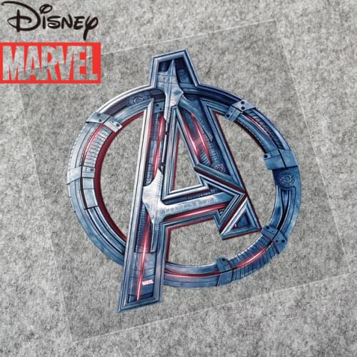 Disney Marvel Avengers Logo Motorcycle Sticker S.H.I.E.L.D.Avengers Iron Man Beauty Team Electric Car Sticker