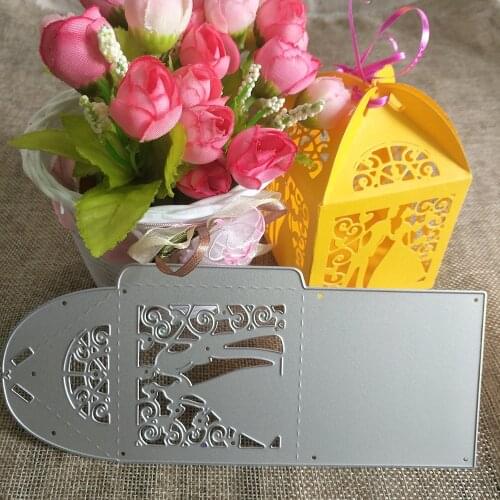 New wedding candy chocolate box, metal cutting knife mold, DIY scrapbook, card, photo album decoration, embossed crafts