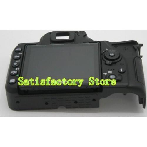 Original For Nikon D7500 Back Cover Rear Cover w/ LCD Card Door Assembly Repair