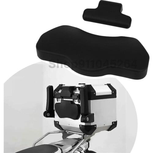 Motorcycle Foam Seat Pad Adhesive Black Universal Fit Racing Seat Backrest For BMW R1200GS F800GS Adventure GS1250