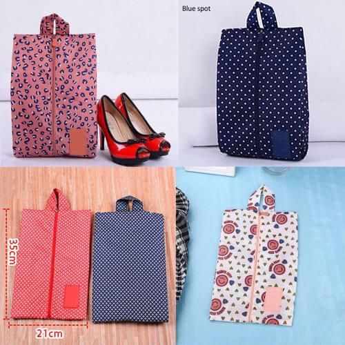 Portable Shoes Bag Zipper Travel Storage Tote Laundry Toiletry Wash Bag Organizer Zip Storage Bags