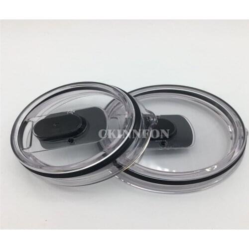200Pcs/Lot Crystal Clear Magslider LID For 30oz/20oz Tumbler Cup Replacement Lid Cup Cap