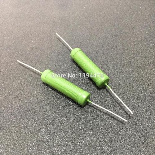 50pcs/Lot RX21 10W 0.1R to 20K Ohm 5% Fixed Type Wire Wound Resistor Winding Resistance Power Resistors Axial Lead Class J