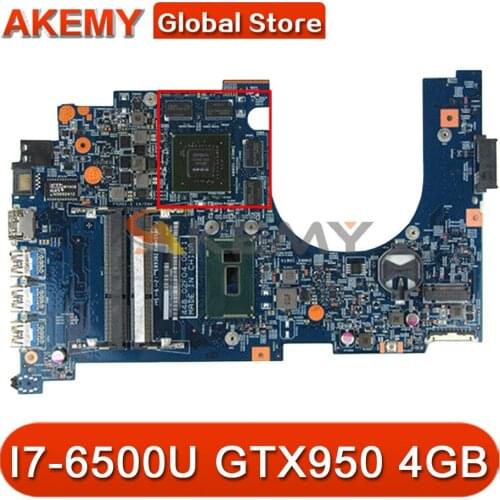VN7-572G motherboard Mainboard for Acer laptop VN7-572 motherboa 14306-1M 448.06c08.001M CPU: I7-6500U GPU: GTX950 4GB