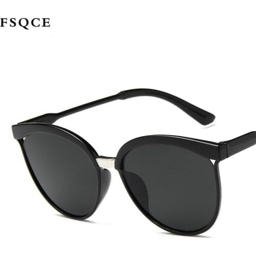 FSQCE Women/Men Classic Brand Designer Vintage New Cat Eye Sunglasses Women Sun Glasses Shades Oculos UV400
