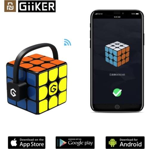 Update Version Youpin Giiker i3s AI Intelligent Super Cube Smart Magic Magnetic Bluetooth-compatible APP Sync Puzzle Toys Cube