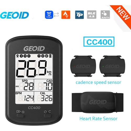 C406 Bicycle Computer Wireless GPS Speedometer Odometer 2.5 Inch Sync Magene Cadence Sensor Waterproof Cycling Bike Stopwatch