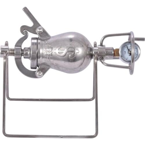 001 Hand Popcorn Machine Open Firing Popcorn Puffing Machine Stainless Steel Mini Popper Small Manual Popcorn Maker Open Firing