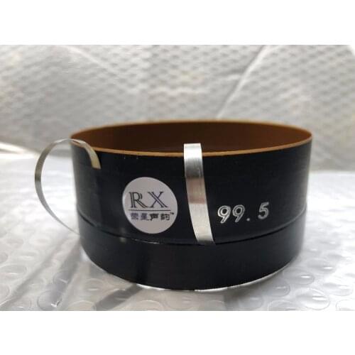 1 pcs ID: 99.5mm Flat aluminum wire 4 ohm peavey black widow woofer Bass loudspeaker speaker voice coil