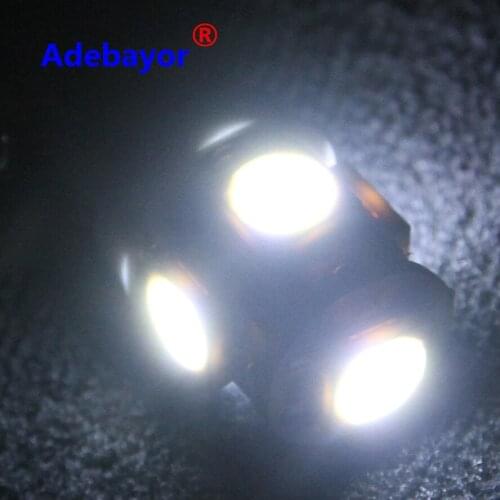 100X T11 BA9S 5 SMD 5050 LED Light bulbs 5SMD T4W 1445 Q65B H6W 182 53 57 Car Indicators Light Interior Bulb Wedge Lamp 7color