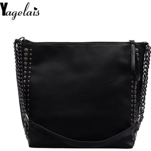 2019 Fashion Ladies Shoulder Bag Ladies Handbag Large Capacity Handbag Casual PU Leather Ladies Messenger Bag