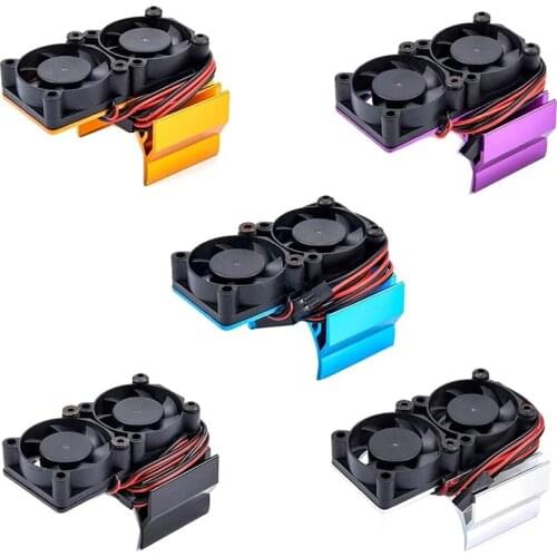 540 3650 3660 3670 Inner diameter 36mmMotor Heat Sink Cover w/ Cooling Fan RC Parts Brushless Aluminum Electric 1/10 For HSP