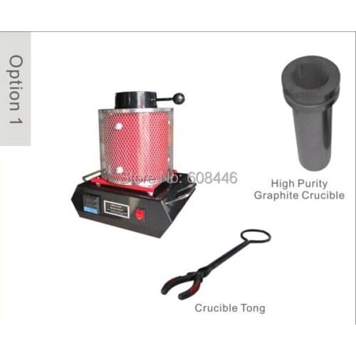 Automatic Digital Melting Furnace 2KG for Melt Scrap Silver & Gold MF-2000