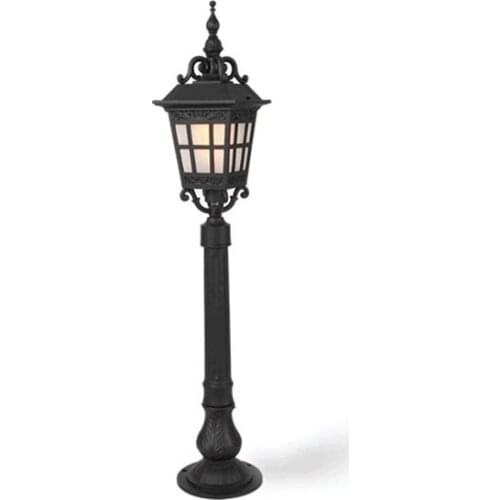 Free Shipping Cast Aluminum Outdoor Lawn Garden Post Light For Sale