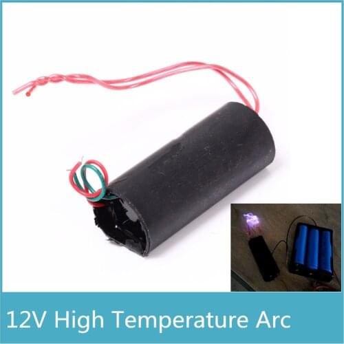 2pcs High Temperature Arc Module AC High Voltage Module 7.4-12V High Frequency High voltage Generator Ignite Paper Lighter