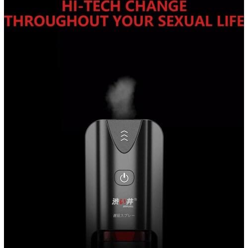 Electronic Mist Atomized Delay Sprayer Delay Ejaculation Male Delay Spray For Men Ejaculation Lasting Easy Absorb Sex Spray L1