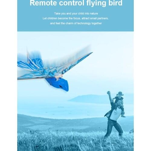 Remote Control Simulation Flying Bird 2.4GHz ABS Material Electronic Bird Mini Educational And Interesting Toys