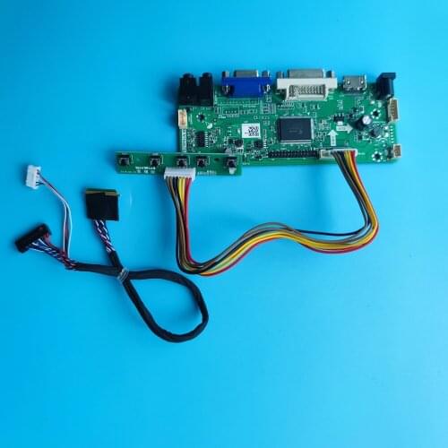 Kit For LTN116AT07-401 11.6" DVI Audio DIY 2019 Driver Panel LVDS 40pin VGA HDMI-compatible Controller board 1366X768 LCD LED