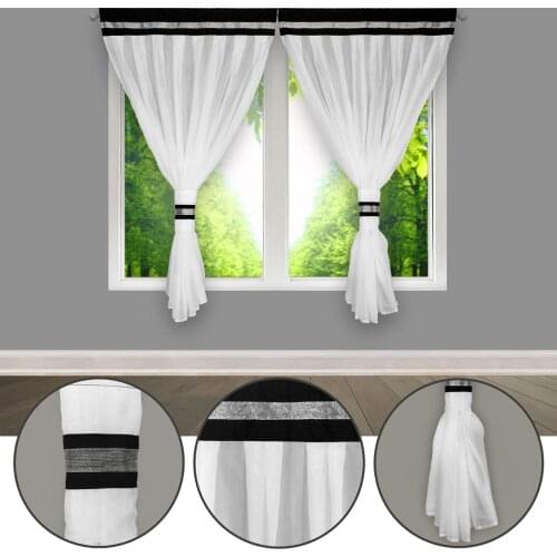 Flying Super Soft White Tulle Curtains For Living room Kitchen Voile Sheer Window Curtain for bedroom Dinning room Customized