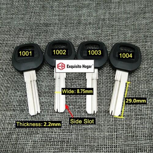 Best quality House Home Door Blank Key 29mm Locksmith Supplies Blank Keys SJAE201