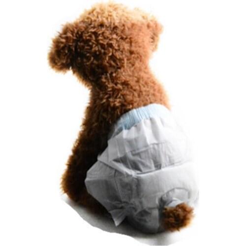 10PCS/Bag Pet Diapers Female Dog Disposable Leakproof Nappies Puppy cat Super Absorption Physiological Pants Menstrual safety