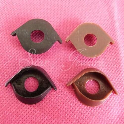 Fit for 16mm round shape eyes toy eyelids/brown/black two color you can choose