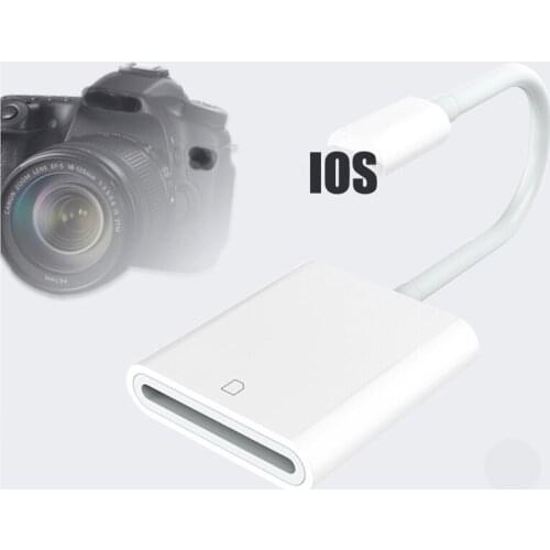 Portable SD Card Reader for iPhone iPad ios Lightning interface OTG Readers Micro SD Memory Cards No APP Need